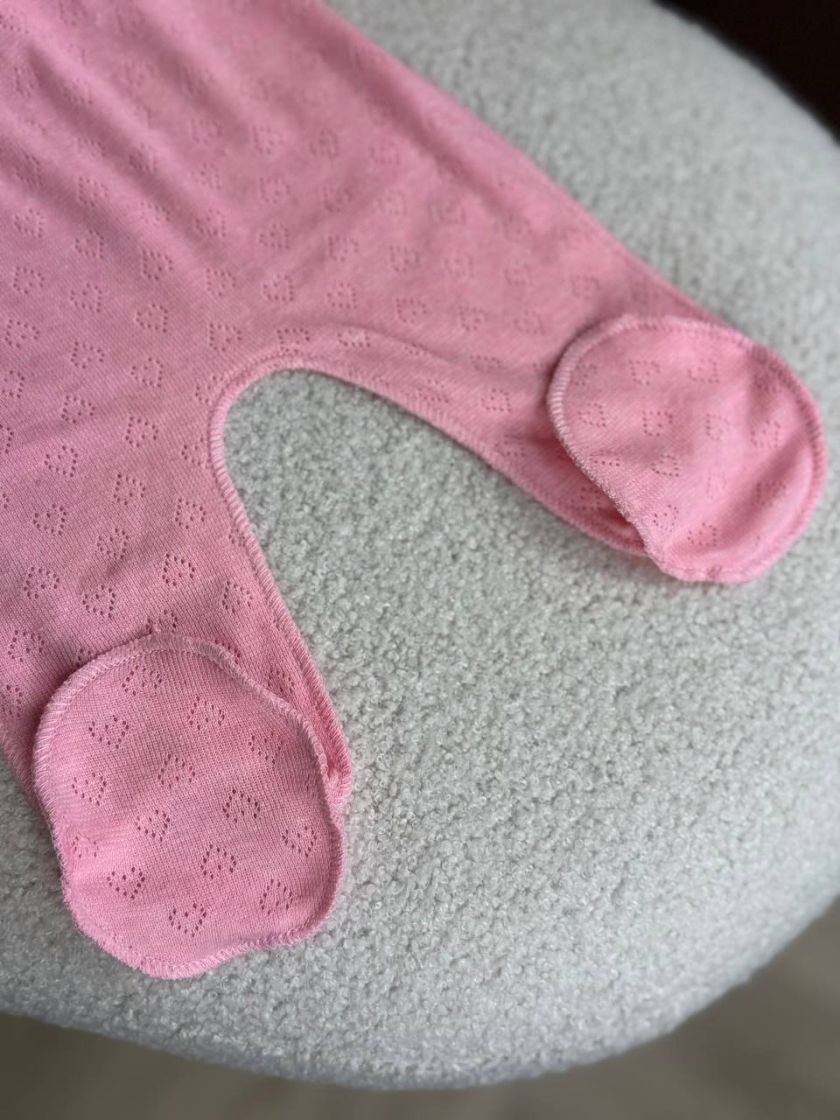 ❤ Комплект 3ка з сорочкою, перфорація. Колір - Рожевий (#55495609) ✓ Anna Konvert