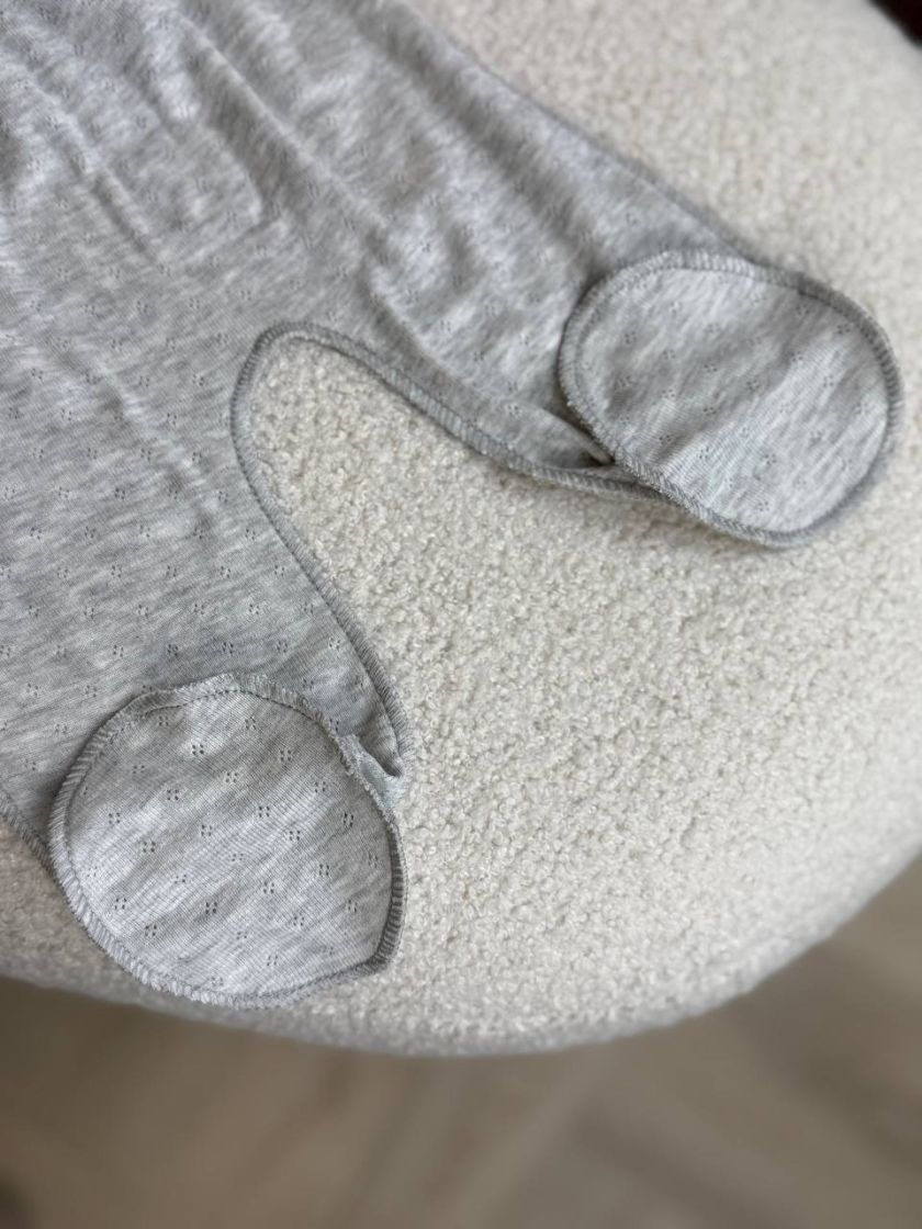 ❤ Комплект 3ка з сорочкою, перфорація. Колір - Сірий (#87346285) ✓ Anna Konvert