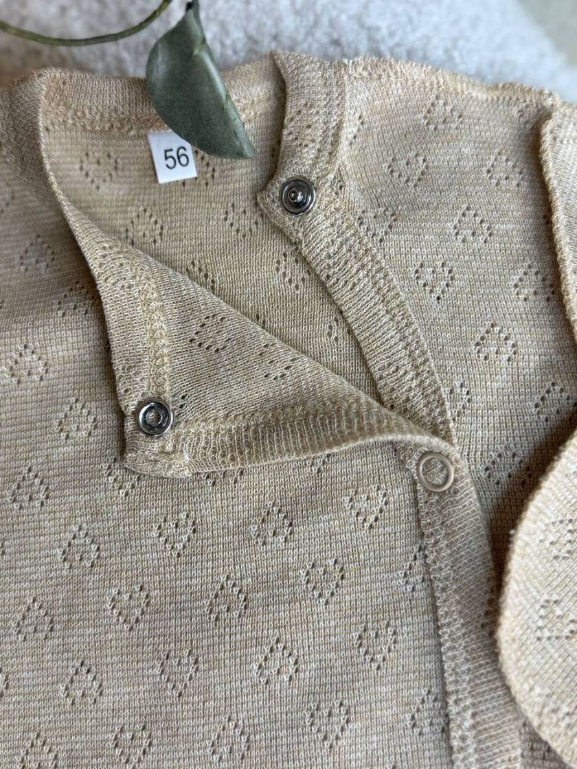 ❤ Комплект 3ка з боді, перфорація. Колір - Кавовий (#25377976) ✓ Anna Konvert