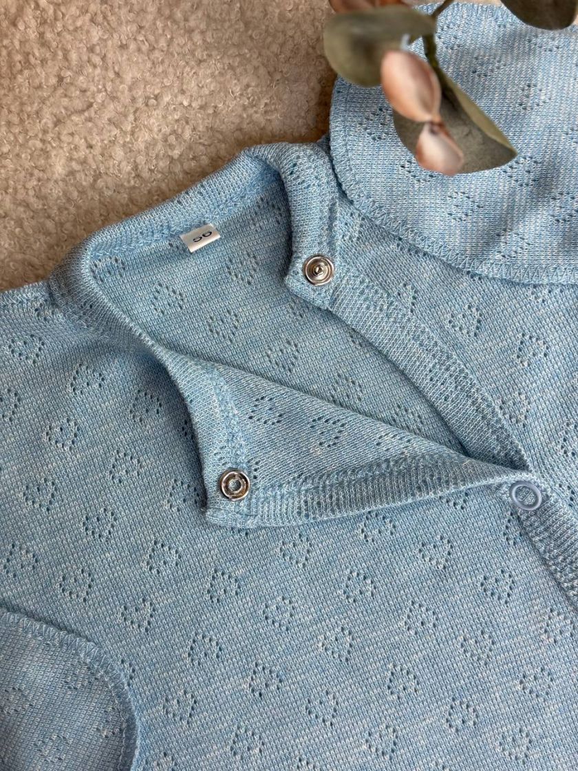 ❤ Чоловічок з шапочкою, перфорація. Колір - Блакитний (#37340858) ✓ Anna Konvert