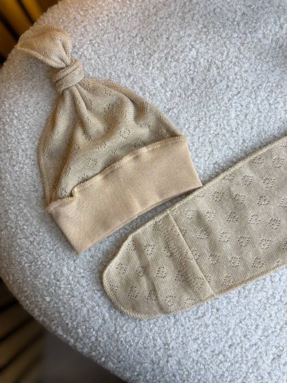 ❤ Чоловічок з шапочкою, перфорація. Колір - Кавовий (#43797391) ✓ Anna Konvert 2