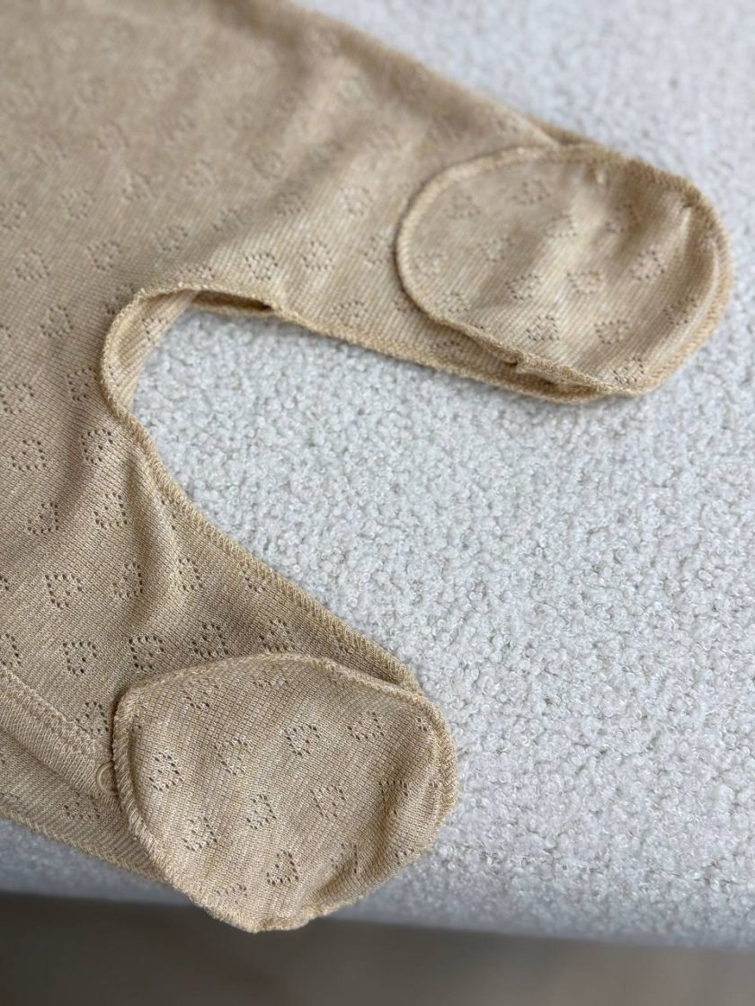 ❤ Чоловічок з шапочкою, перфорація. Колір - Кавовий (#43797391) ✓ Anna Konvert