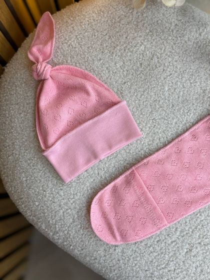 ❤ Чоловічок з шапочкою, перфорація. Колір - Рожевий (#50886325) ✓ Anna Konvert 2