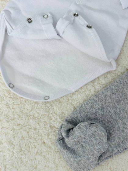 ❤ Комплект Джентельмен 3ка байка. Колір - Сірий. Розмір - 62 (#42174010) ✓ Anna Konvert 2