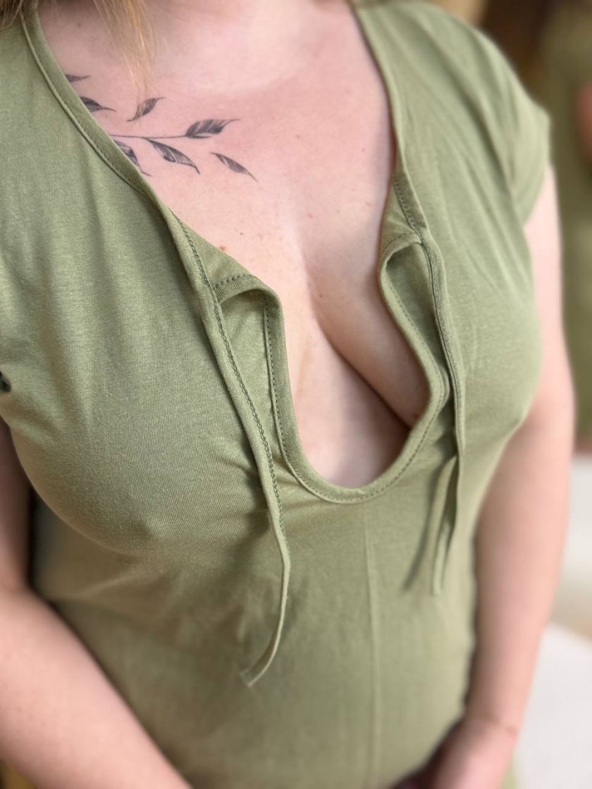 ❤ Сорочка на пологи бавовняна, 50-52р.. Колір - Оливковий (#12907413) ✓ Anna Konvert