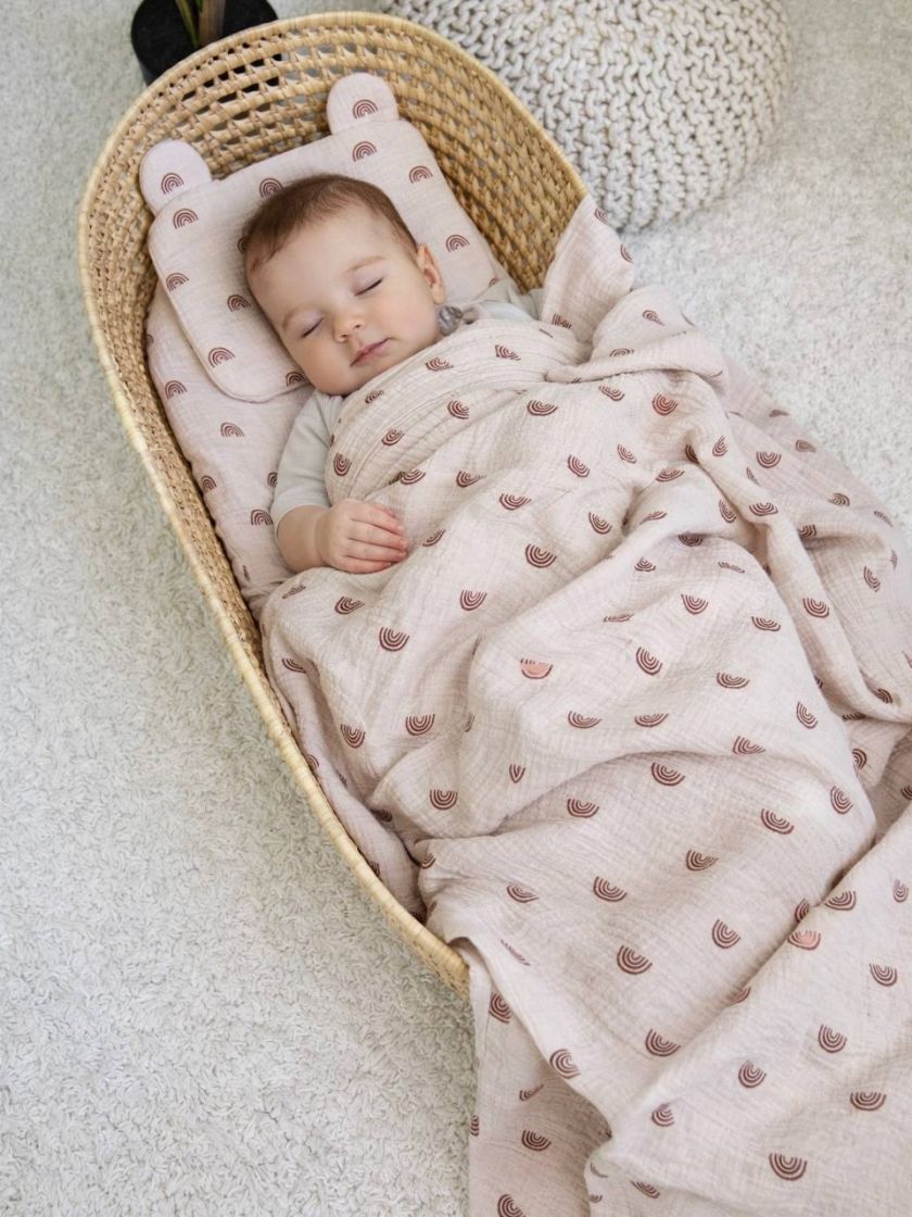 ❤ Набір у візочок мусліновий. Колір - Шоколадна веселка (#69349133) ✓ Anna Konvert