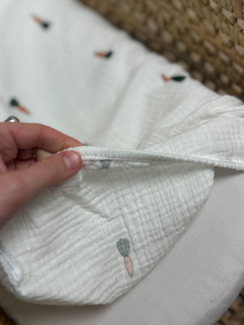 ❤ Набір у візочок мусліновий. Колір - Морквинка (#77432584) ✓ Anna Konvert