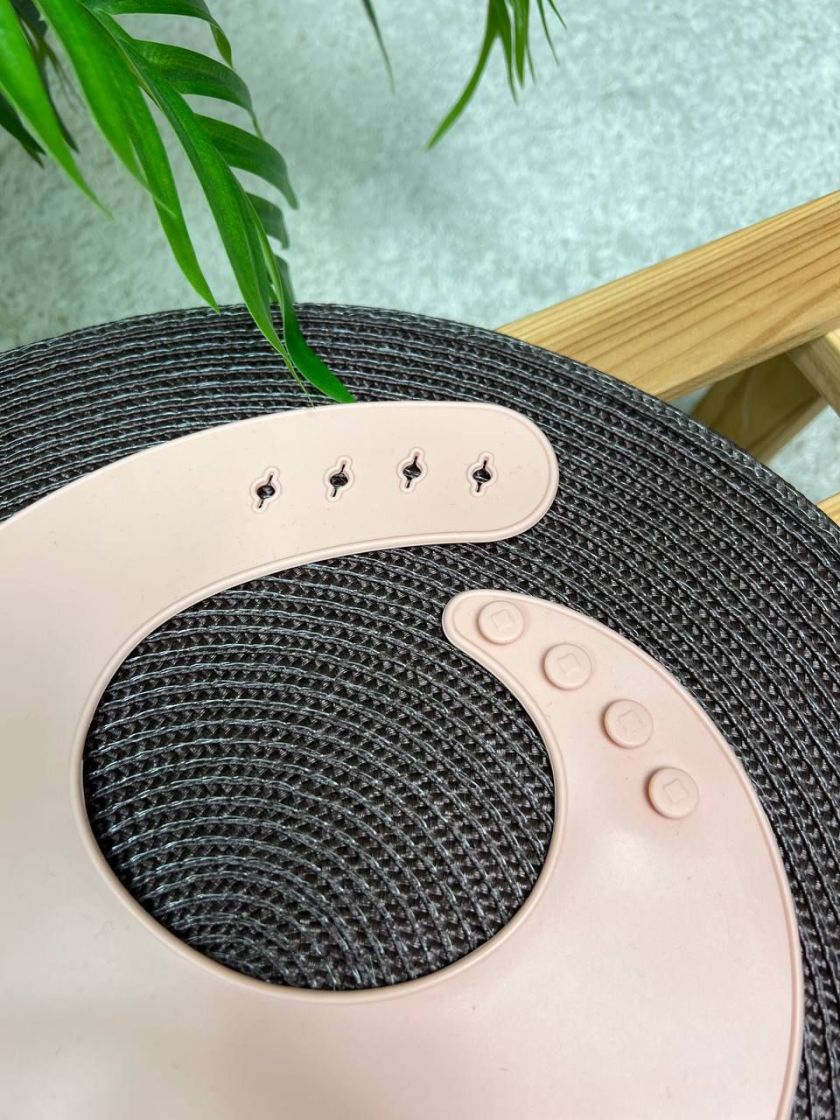 ❤ Силіконовий нагрудник "Color", з регулятором довжини. Колір - Cream (#77862513) ✓ Anna Konvert