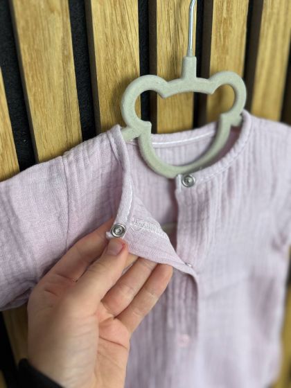 ❤ Боді мусліновий на кнопках, 62 см. Принт - Пиловий (#93870813) ✓ Anna Konvert 2