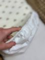 ❤ Простирадло муслін непромакаюче у візочок, розмір 75*35 см. Колір - Шоколадні веселки на пісочному (#65254903) ✓ Anna Konvert