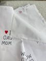 ❤ Пелюшки бавовняні. Принт - I love mom dad (#35776438) ✓ Anna Konvert