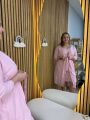 ❤ Комплект сорочка та халат для годування, 48-50 "Кант". Колір - Рожевий (#15893598) ✓ Anna Konvert