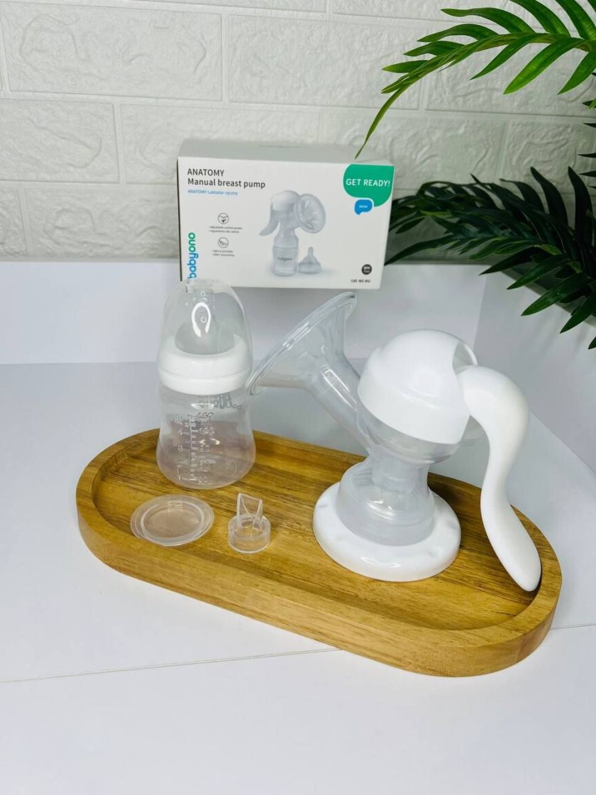 ❤ Молоковідсмоктувач ручний, механічний BabyOno (#0081) ✓ Anna Konvert