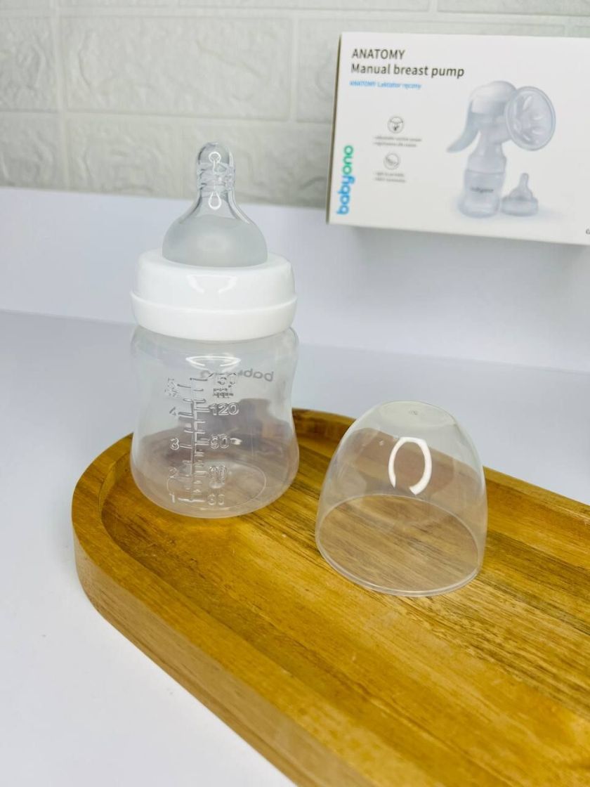 ❤ Молоковідсмоктувач ручний, механічний BabyOno (#0081) ✓ Anna Konvert