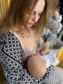❤ Бюстгальтер-топ для годування, рубчик. Колір - Пудровий. Розмір - 90С (#11603730) ✓ Anna Konvert