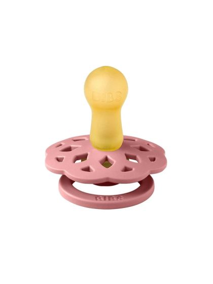 ❤ Соска пустушка BIBS Pacifier Boheme Latex Size 1, 0-6 міс. Колір - Dusty Pink (#63097122) ✓ Anna Konvert 2