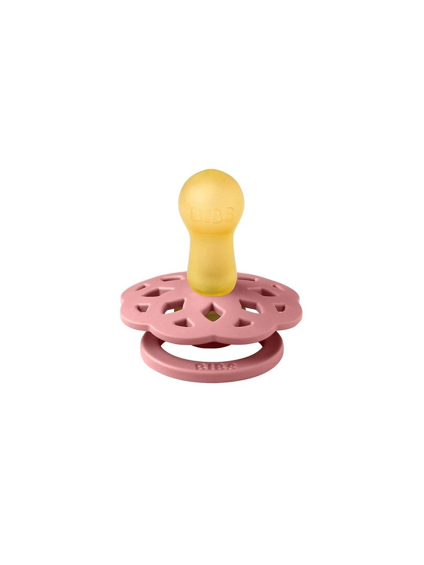 ❤ Соска пустушка BIBS Pacifier Boheme Latex Size 1, 0-6 міс. Колір - Dusty Pink (#63097122) ✓ Anna Konvert