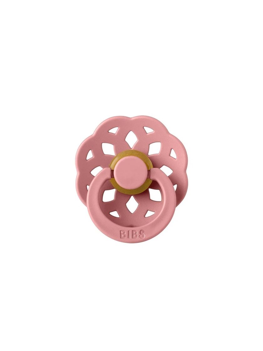 ❤ Соска пустушка BIBS Pacifier Boheme Latex Size 1, 0-6 міс. Колір - Dusty Pink (#63097122) ✓ Anna Konvert