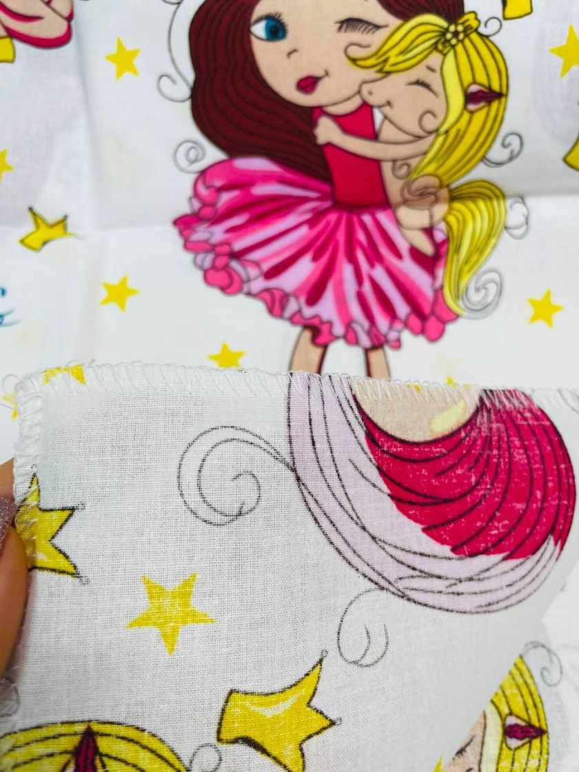 ❤ Пелюшки Ситцеві 85 см на 105 см. Принт - Єдиноріжка та принцеса (#65956293) ✓ Anna Konvert