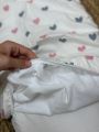 ❤ Простирадло непромакаюче у візочок та подушка. Принт - Серця сірі, рожеві (#97961003) ✓ Anna Konvert