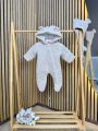 ❤ Комбез демісезонний велюр "Янголятко". Колір - Бежевий (#43081720) ✓ Anna Konvert