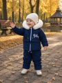 ❤ Зимовий комбінезон 3в1 Little. Колір - Синій (#77160043) ✓ Anna Konvert