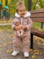❤ Зимовий комбінезон 3в1 Little. Колір - Пудровий (#28447787) ✓ Anna Konvert
