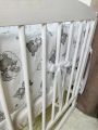 ❤ Бортики-подушки на 4 боки ліжечка, 12 подушок. Принт - Ведмедикі сплячі, невзрачні сірі (#20504707) ✓ Anna Konvert
