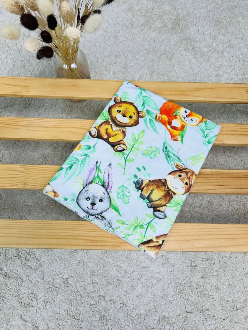 ❤ Пелюшки непромакаючі 80*50см. Принт - Звірі сидячі в зелені (#89161665) ✓ Anna Konvert