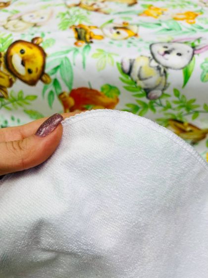 ❤ Пелюшки непромакаючі 80*50см. Принт - Звірі сидячі в зелені (#89161665) ✓ Anna Konvert 2