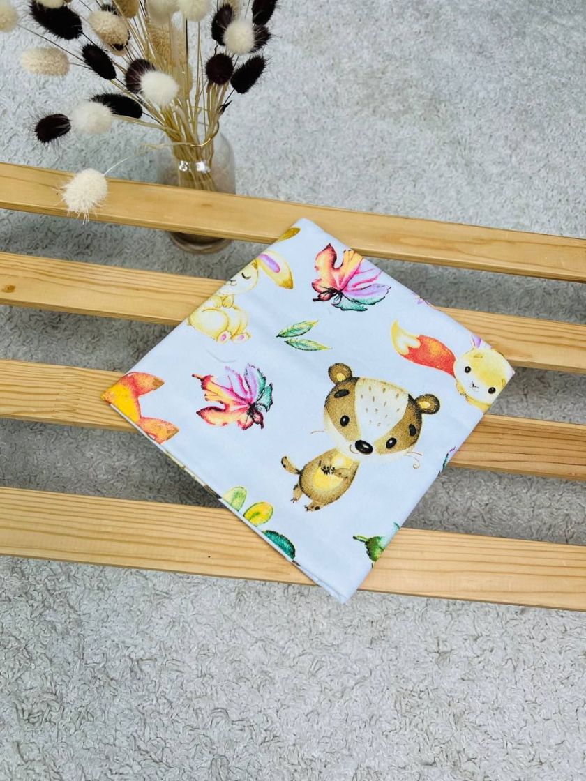 ❤ Пелюшки непромакаючі 80*50см. Принт - Зайка жовтий з книжками (#32393956) ✓ Anna Konvert