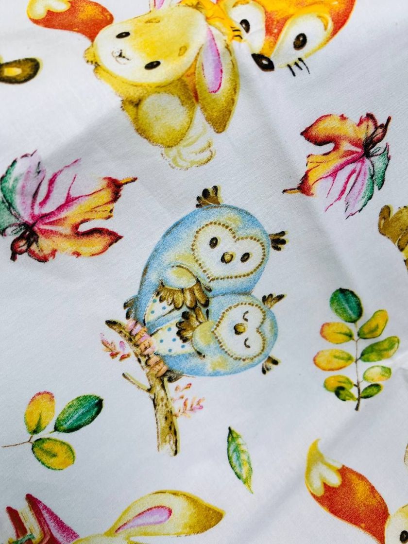 ❤ Пелюшки непромакаючі 80*50см. Принт - Зайка жовтий з книжками (#32393956) ✓ Anna Konvert