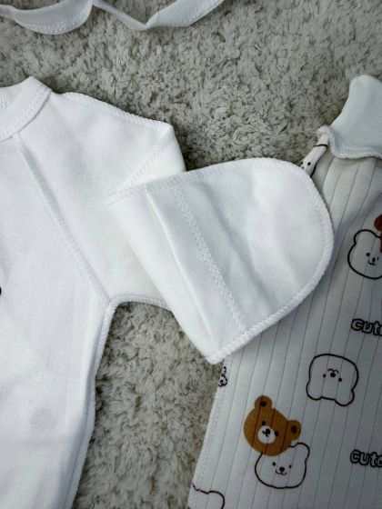 ❤ Комплект 3ка з сорочкою інтерлок 56см. Принт - Два ведмедика cute (#31724575) ✓ Anna Konvert 2