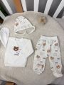 ❤ Комплект 3ка з сорочкою інтерлок 56см. Принт - Два ведмедика cute (#31724575) ✓ Anna Konvert