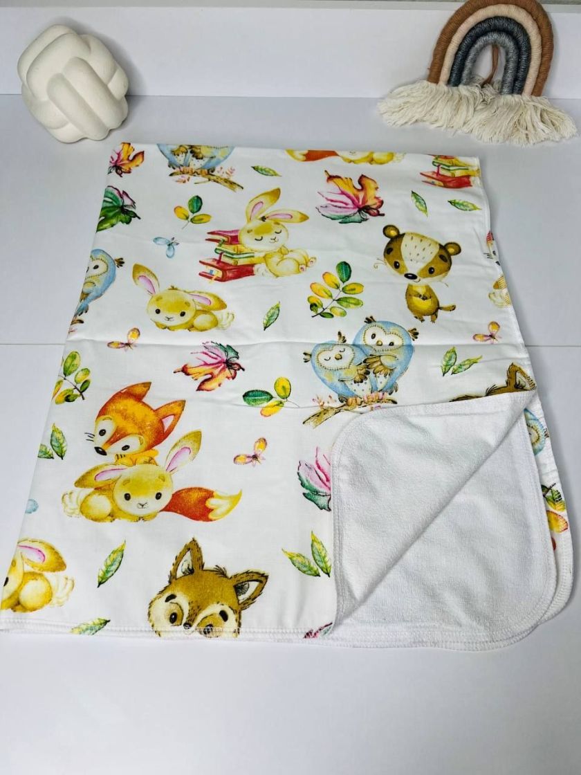 ❤ Пелюшки непромакаючі 100*80см. Принт - Лісові звірі (#25321156) ✓ Anna Konvert