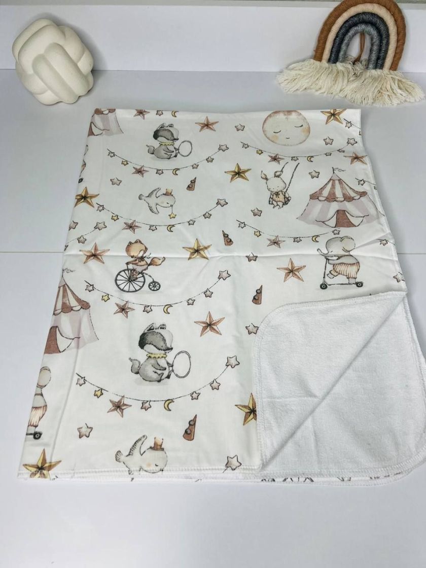 ❤ Пелюшки непромакаючі 100*80см. Принт - Цирк (#581350) ✓ Anna Konvert
