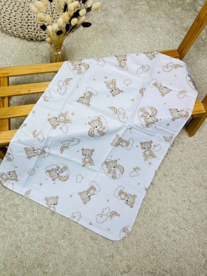 ❤ Пелюшки непромакаючі 80*50см. Принт - Ведмедикі сплячі, невзрачні (#74401626) ✓ Anna Konvert