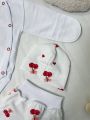 ❤ Комплект 3ка з боді, байка 56р. Принт - Вишеньки (#57972358) ✓ Anna Konvert
