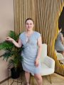 ❤ Сорочка на пологи бавовняна, 58-60р.. Колір - Сірий меланж (#27930) ✓ Anna Konvert