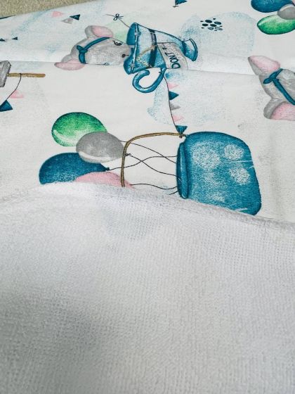 ❤ Пелюшки непромакаючі 80*50см. Принт - Мишка в чашці (#3215390) ✓ Anna Konvert 2