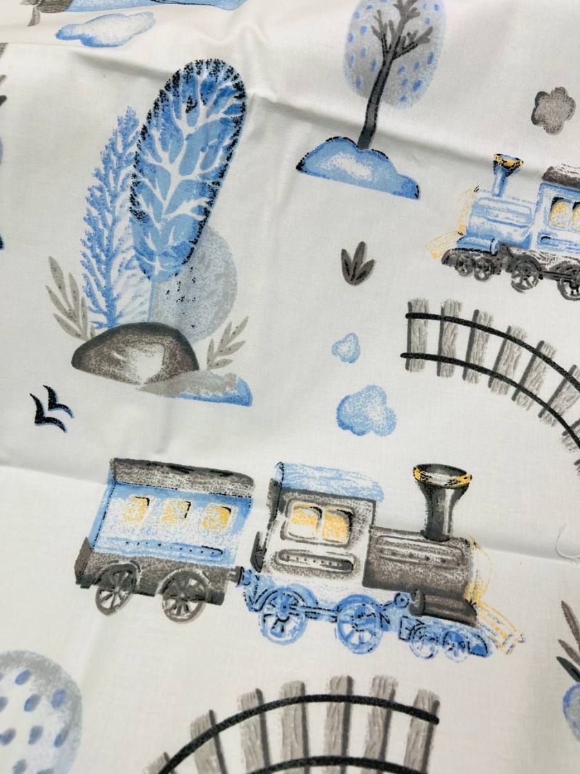 ❤ Пелюшки непромакаючі 80*50см. Принт - Літак великий синій, будинок (#56677717) ✓ Anna Konvert