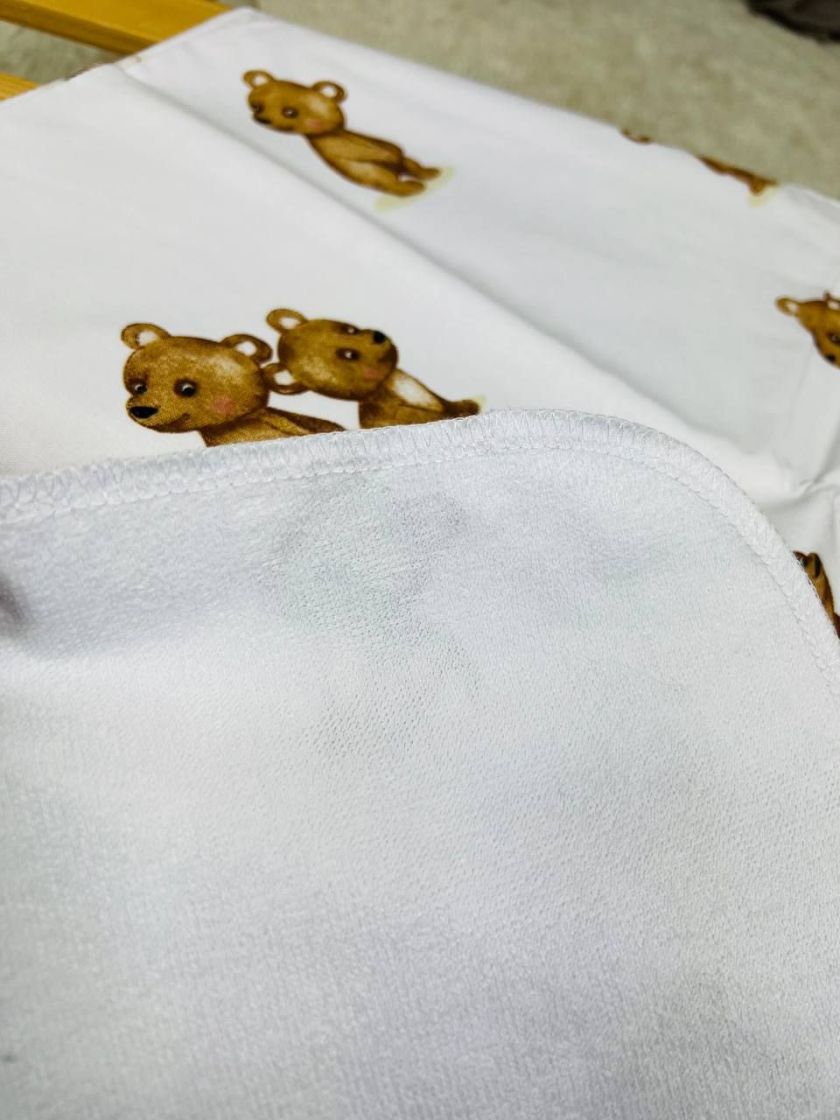 ❤ Пелюшки непромакаючі 80*50см. Принт - Ведмеді сидячи подвійні (#17004233) ✓ Anna Konvert