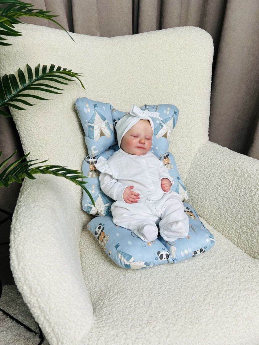 ❤ Матрасик у прогулянку 3в1. Принт - Цирк на блакитному (#1657228) ✓ Anna Konvert