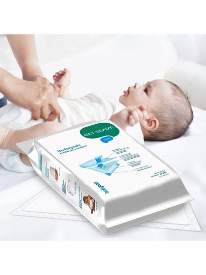 ❤ Гігієнічні пелюшки одноразові (40х60 см.) 10шт BabyOno (#513) ✓ Anna Konvert