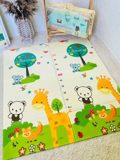 ❤ Килимок ігровий (ТЕРМО) 2-х сторонній EVA 180х150х0.8см, в сумці. Принт - Сафарі (#63700074) ✓ Anna Konvert 2