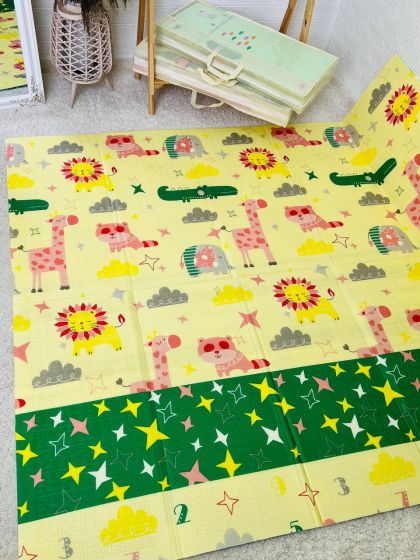 ❤ Килимок ігровий (ТЕРМО) 2-х сторонній EVA в сумці 180х200х0.8см. Принт - Віг вам/ кіт рибак (#89004998) ✓ Anna Konvert 2