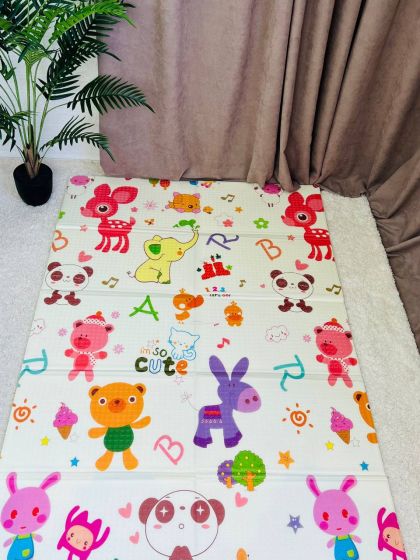 ❤ Килимок ігровий (ТЕРМО) 2-х сторонній EVA в сумці 180х200х0.8см. Принт - Цирк (#5523112) ✓ Anna Konvert 2