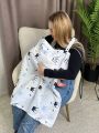 ❤ Мілкснуд, накидка для годування. Принт - корони блакитні (#73511141) ✓ Anna Konvert