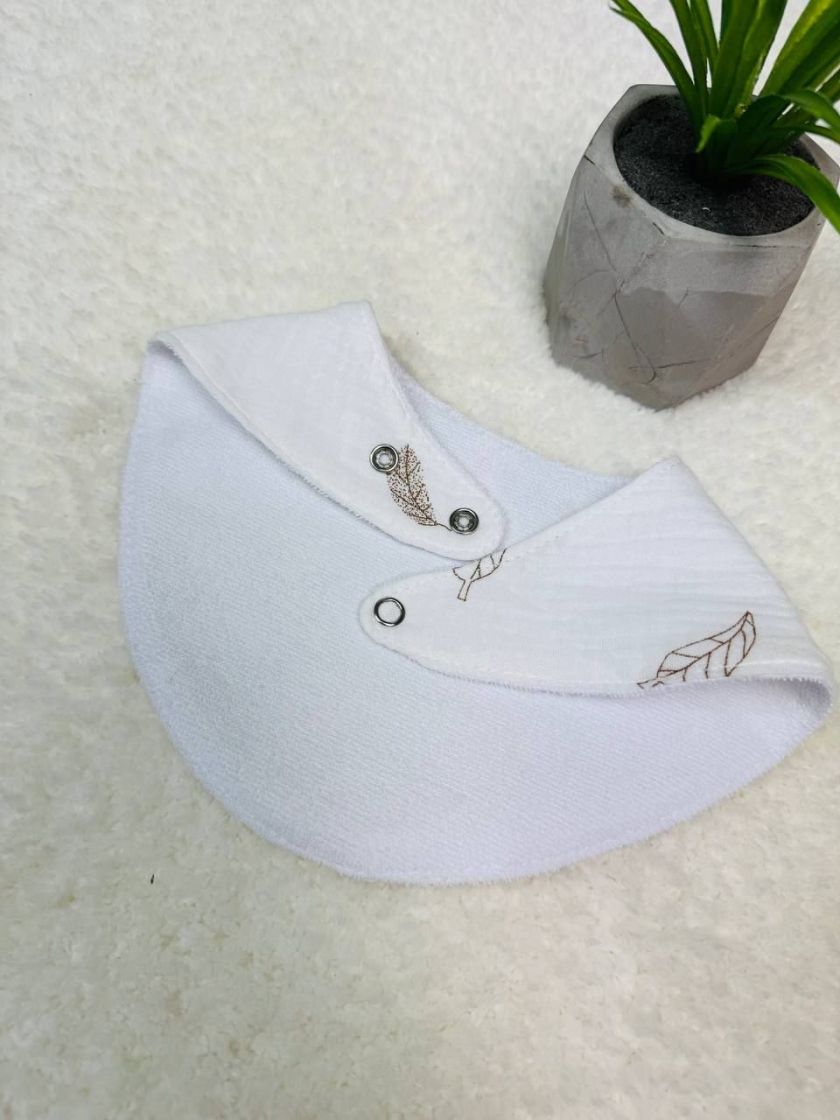 ❤ Слюнявчик, нагрудник мусліновий, непромакаючий. Принт - Золоте листя (#53117910) ✓ Anna Konvert