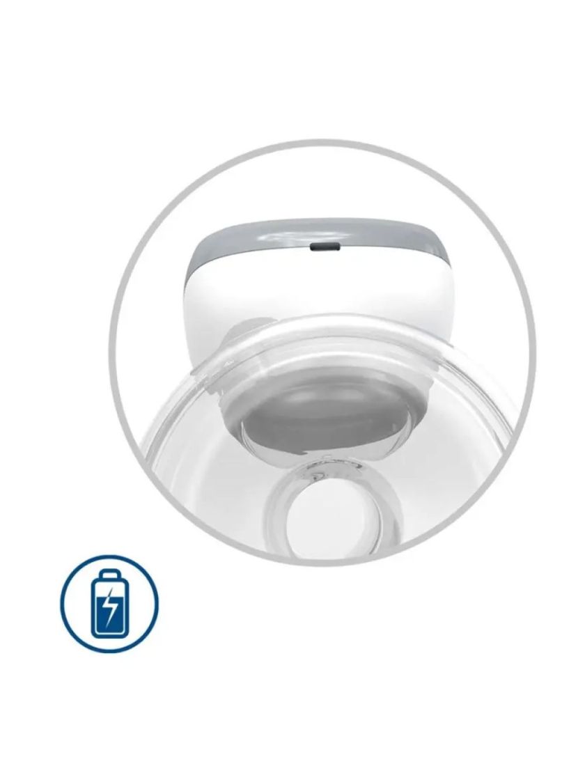 ❤ Молоковідсмоктувач акумуляторний "SHELLY" (вільні руки) "BabyOno" (#0083) ✓ Anna Konvert